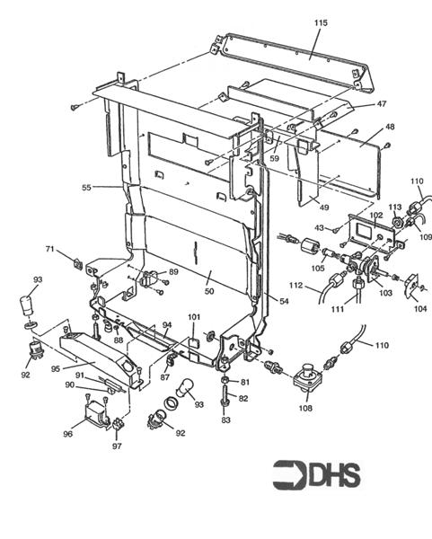 Exploded Diagram for CONTROLS
