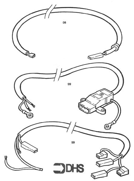 Exploded Diagram for WIRING HARNESS