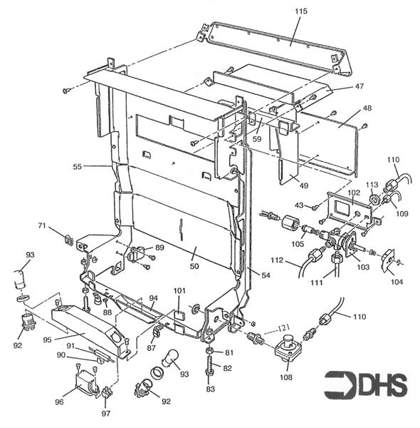Exploded Diagram for CONTROLS