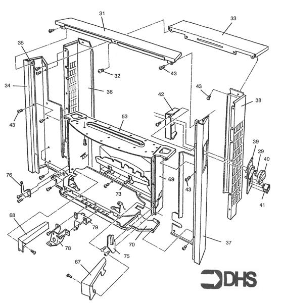 Exploded Diagram for OUTER FRAME