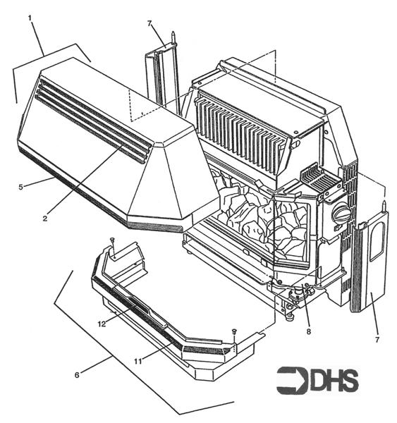 Exploded Diagram for OUTERCASE ASSY