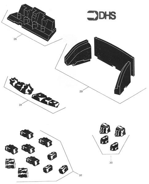 Exploded Diagram for COAL BED