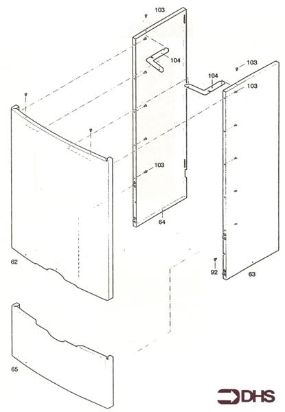Exploded Diagram for OUTERCASE