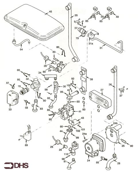 Exploded Diagram for HYDRAULICS