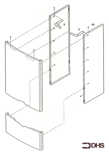 Exploded Diagram for OUTERCASE
