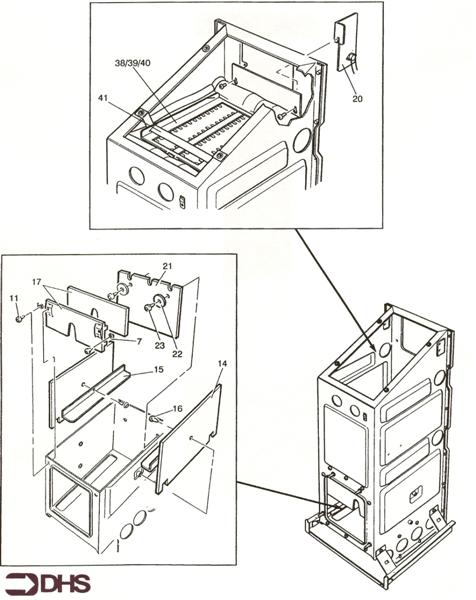 Exploded Diagram for BOX COMBUSTION 2