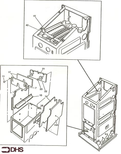 Exploded Diagram for BOX COMBUSTION 2