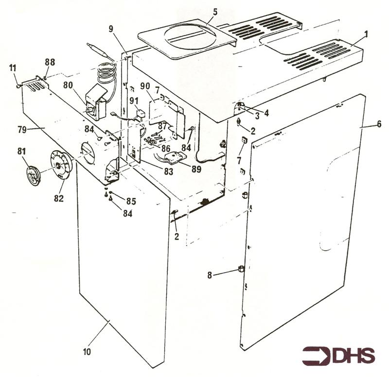Exploded Diagram for OUTER CASE ASSY