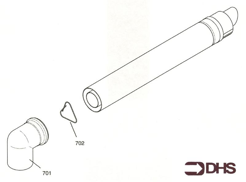 Exploded Diagram for FLUE KIT