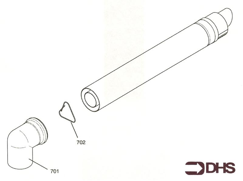 Exploded Diagram for FLUE KIT