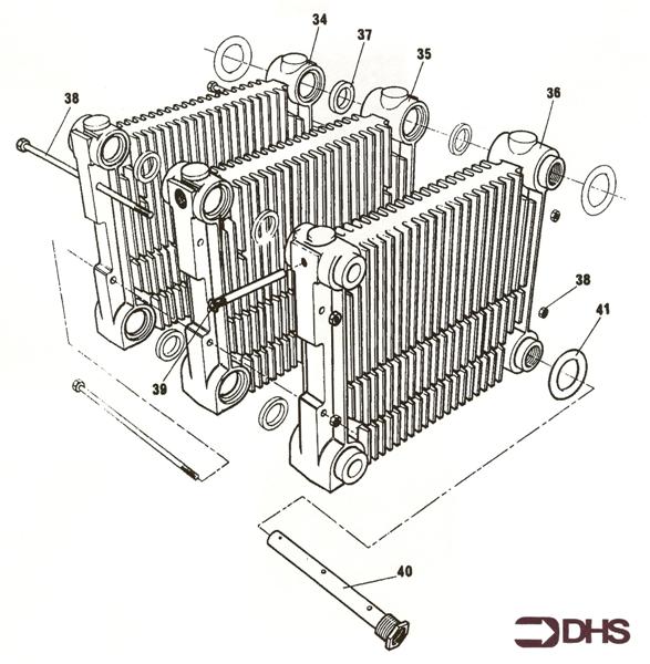 Exploded Diagram for BOILER ASSY