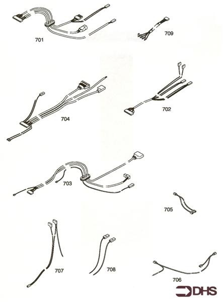 Exploded Diagram for WIRING HARNESS