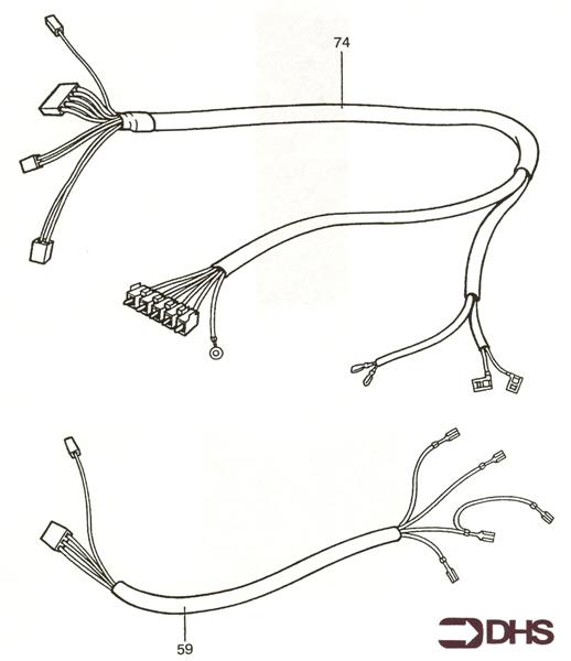 Exploded Diagram for WIRING HARNESS