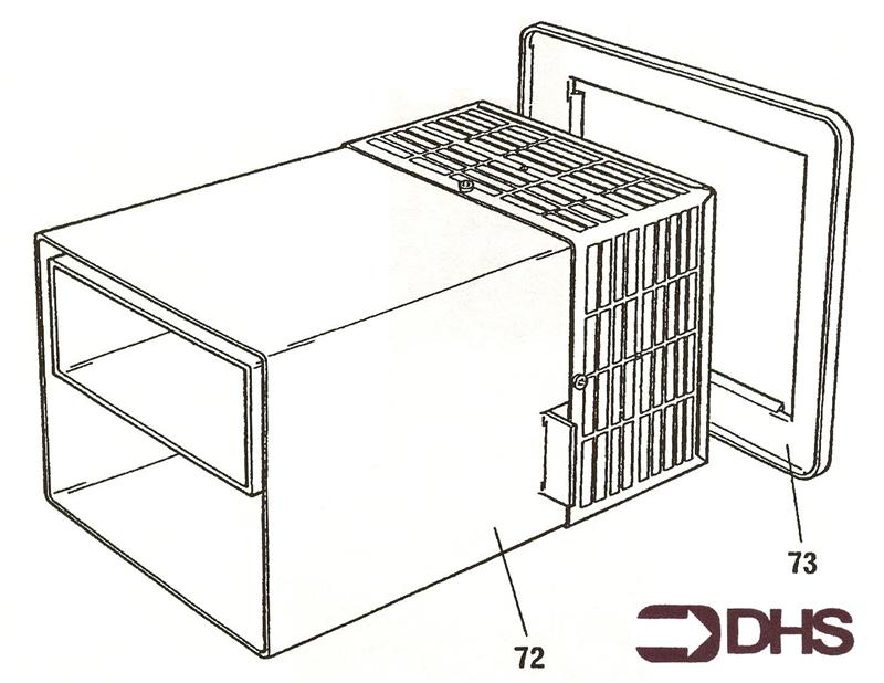 Exploded Diagram for FLUE ASSY