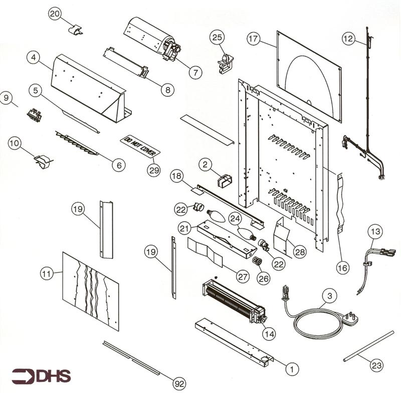 Exploded Diagram for OUTER CASE ASSY