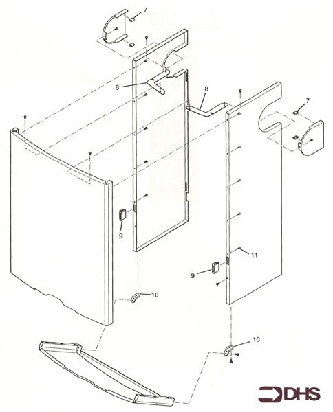 Exploded Diagram for OUTER CASE ASSY