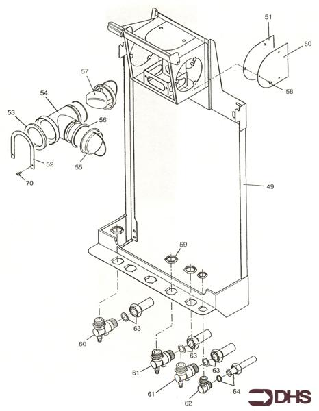 Exploded Diagram for MOUNTING BRACKET
