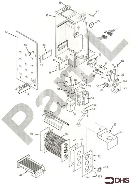 Exploded Diagram for BOX COMBUSTION