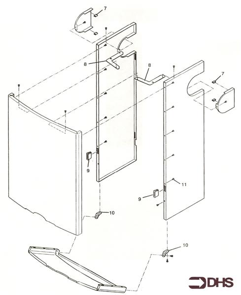 Exploded Diagram for OUTER CASE ASSY
