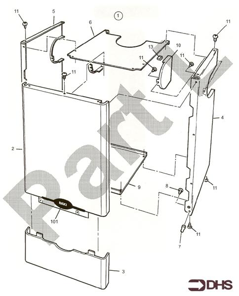 OUTER CASE ASSY logo
