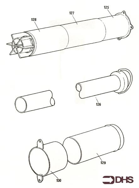 Exploded Diagram for FLUE ASSY