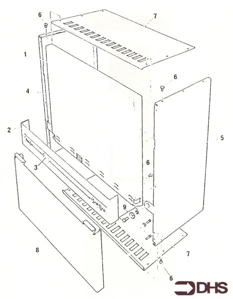 Exploded Diagram for CASING