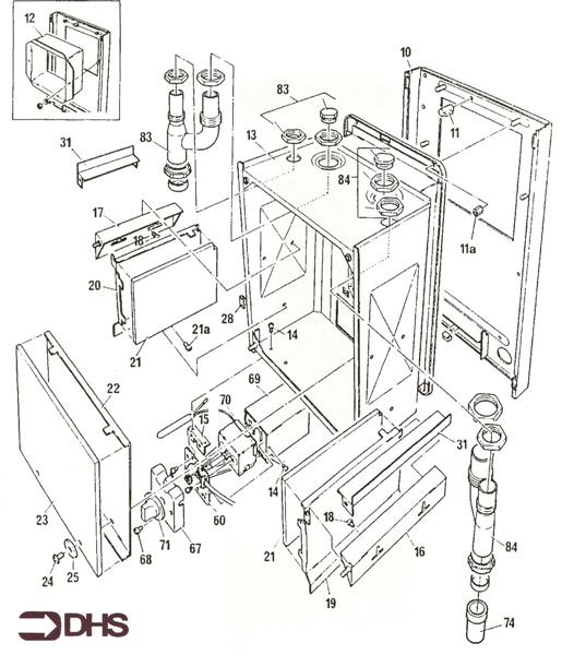 Exploded Diagram for BOX COMBUSTION