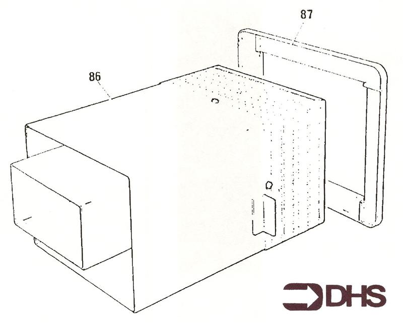 Exploded Diagram for FLUE ASSY