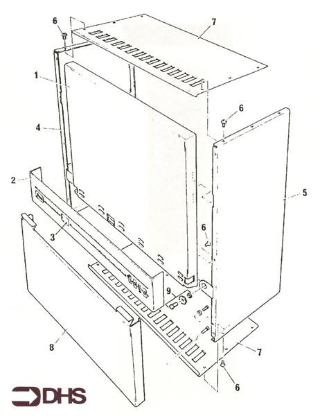 Exploded Diagram for OUTER CASE ASSY