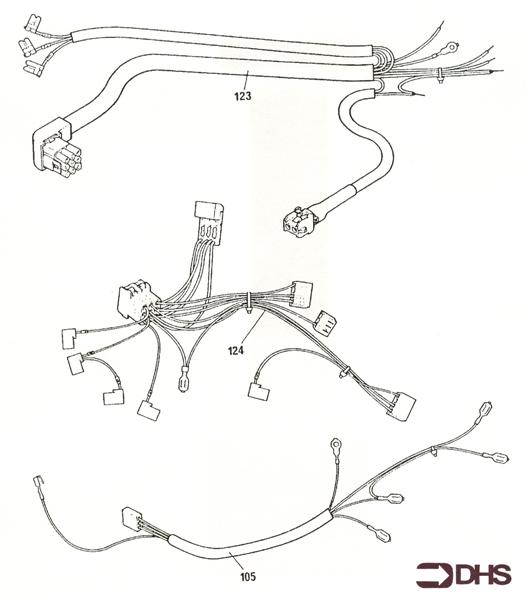 Exploded Diagram for WIRING HARNESS
