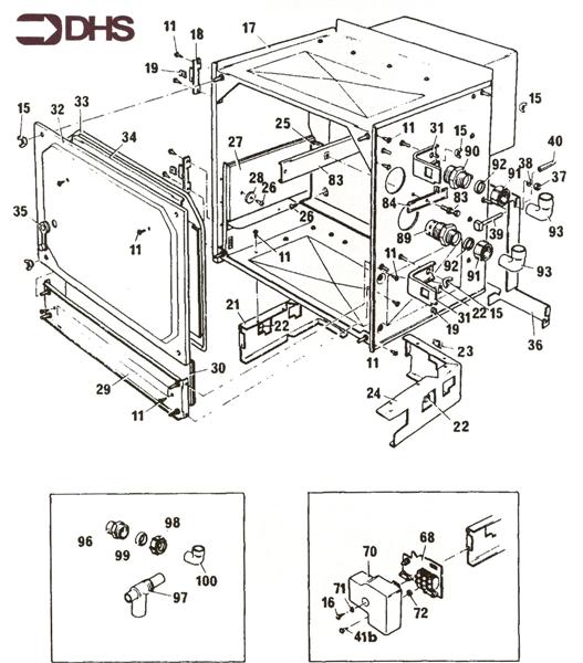 Exploded Diagram for BOX COMBUSTION