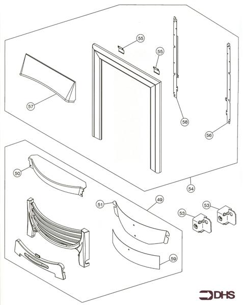 Exploded Diagram for FASCIA DECADENT
