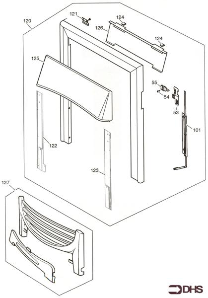 Exploded Diagram for FASCIA DECADENT