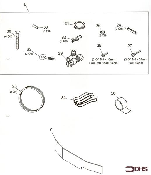 Exploded Diagram for ACCESSORIES