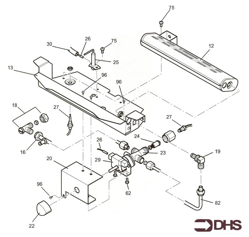 Exploded Diagram for GAS ASSY CLASSIC