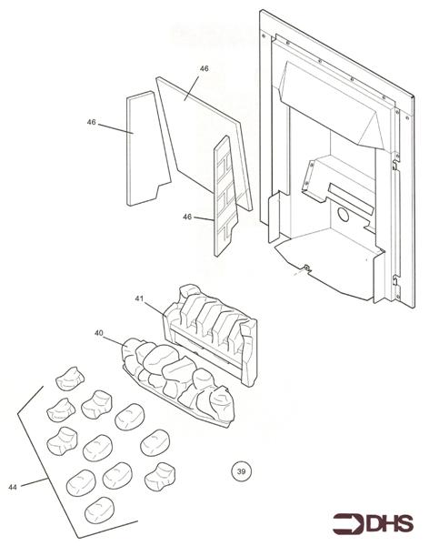 Exploded Diagram for COAL BED PCF - FF