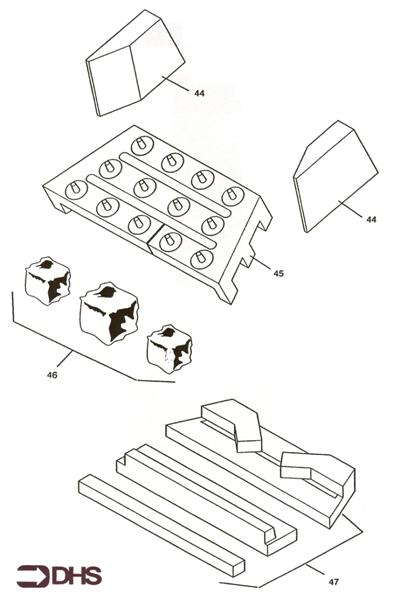 Exploded Diagram for COALBED ASSY