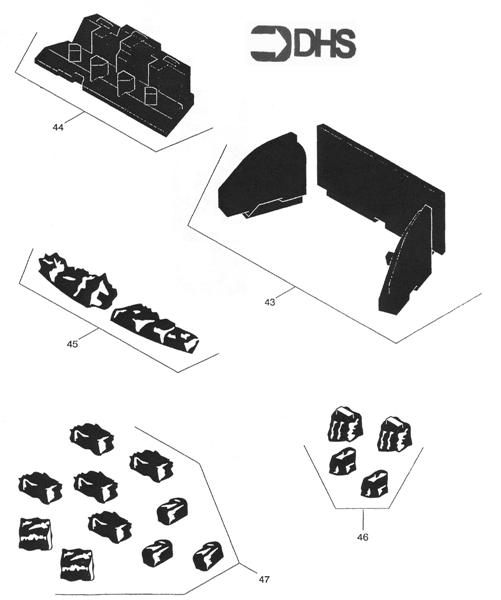 Exploded Diagram for COAL BED