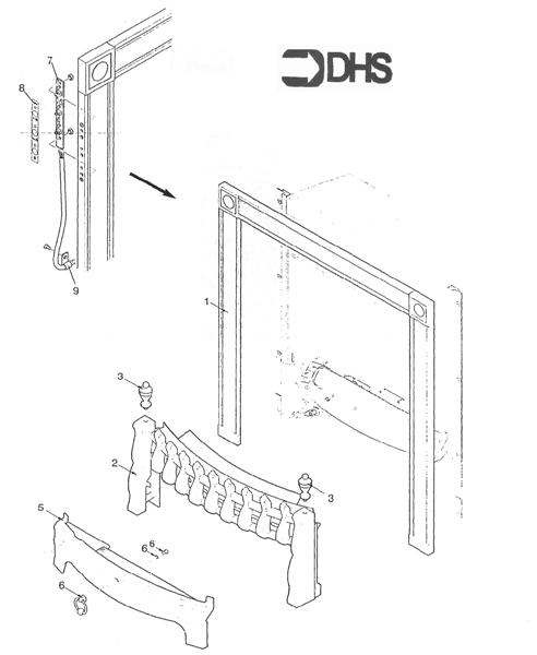 Exploded Diagram for FIRE SURROUND/FENDER ASSY