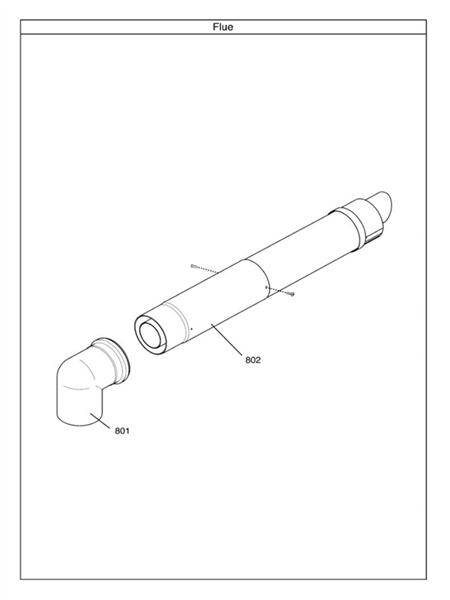 Exploded Diagram for FLUE