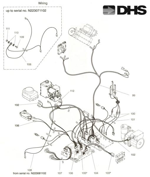 Exploded Diagram for WIRING