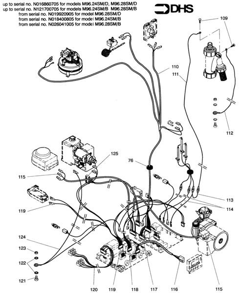 Exploded Diagram for WIRING 1