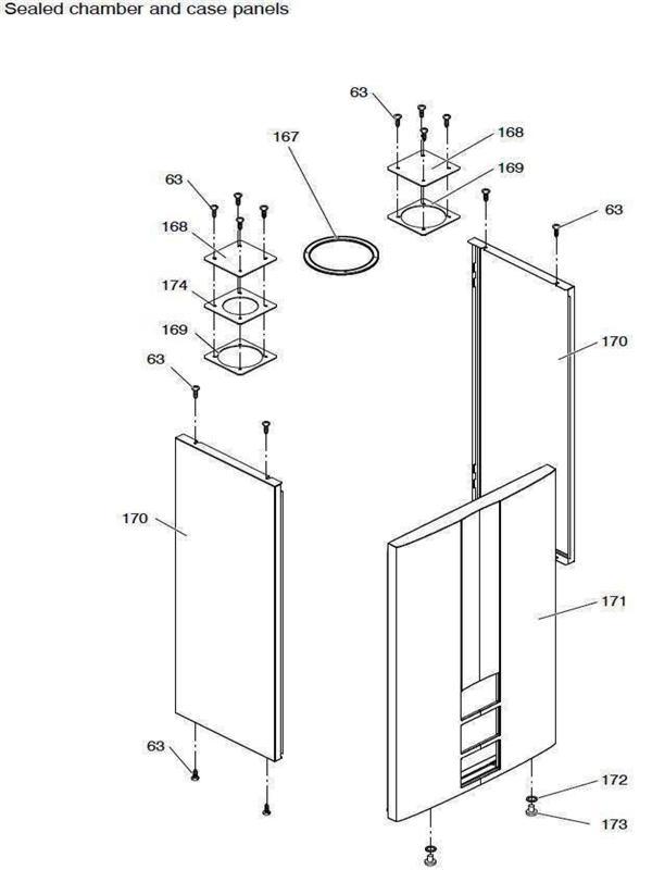 Exploded Diagram for CASE ASSEMBLY