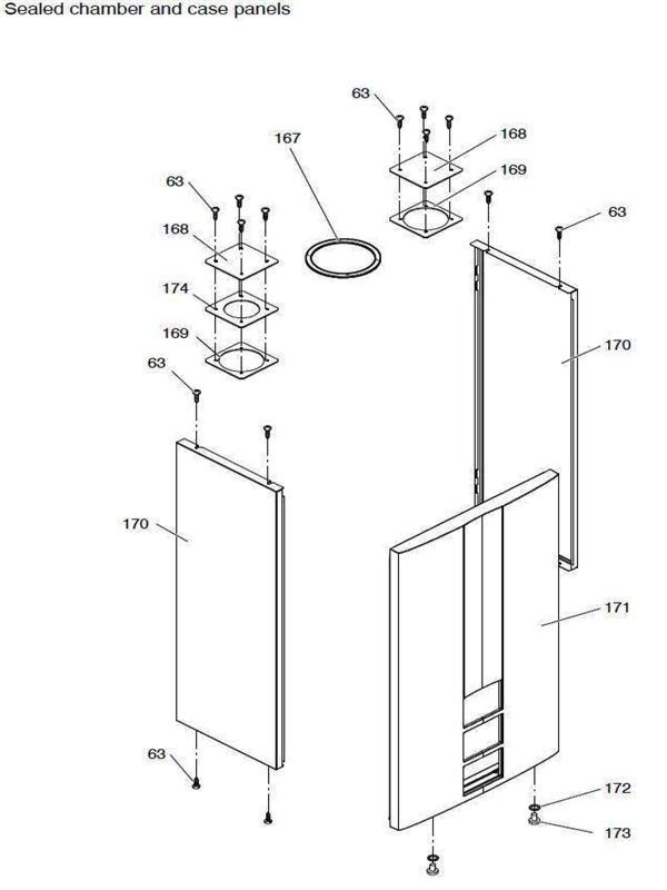 Exploded Diagram for CASE ASSEMBLY