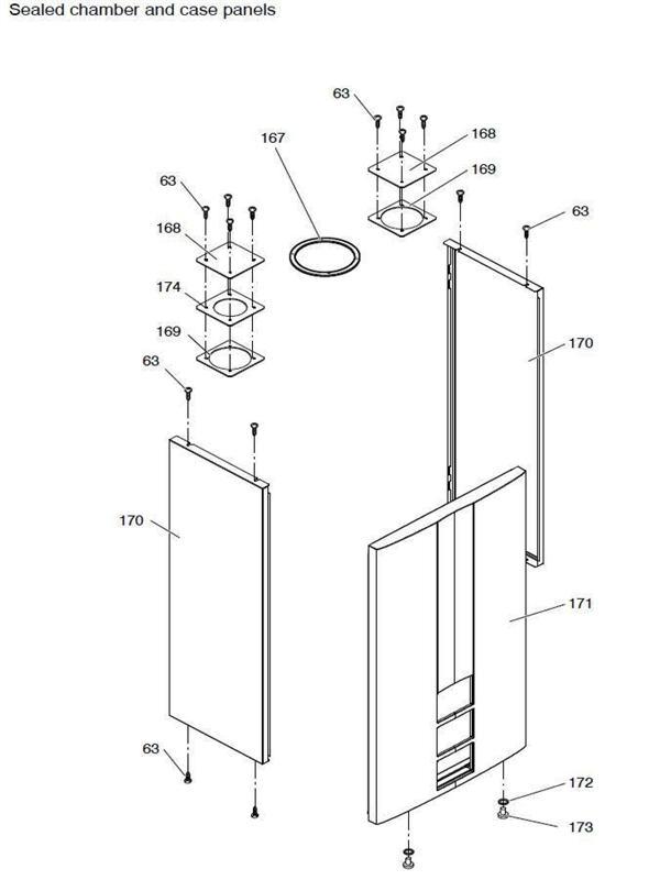 Exploded Diagram for CASE ASSEMBLY