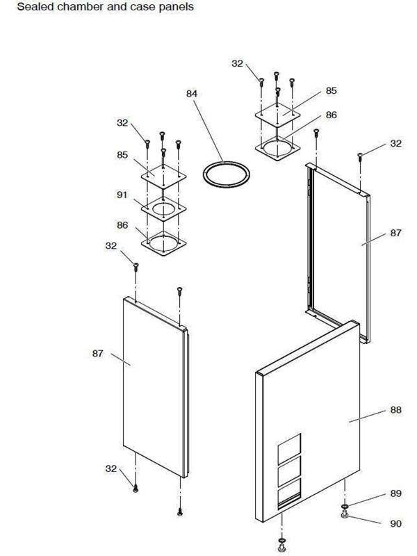 Exploded Diagram for CASE ASSEMBLY