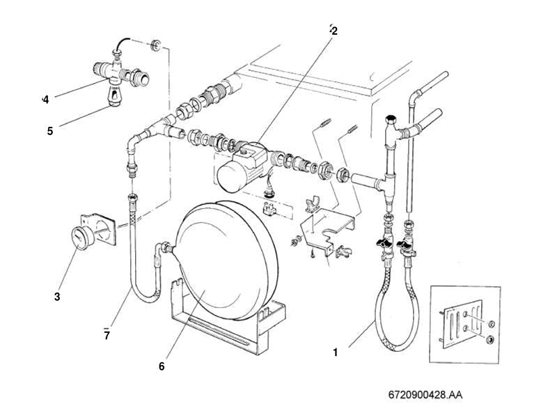 Exploded Diagram for SEALED SYSTEM PARTS