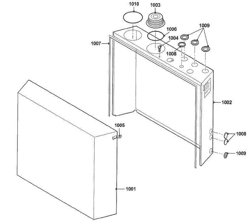 Exploded Diagram for OUTERCASE