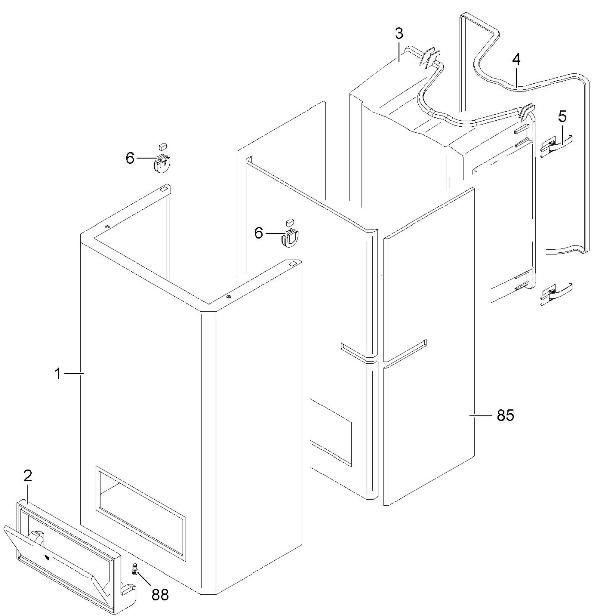 Exploded Diagram for CASING