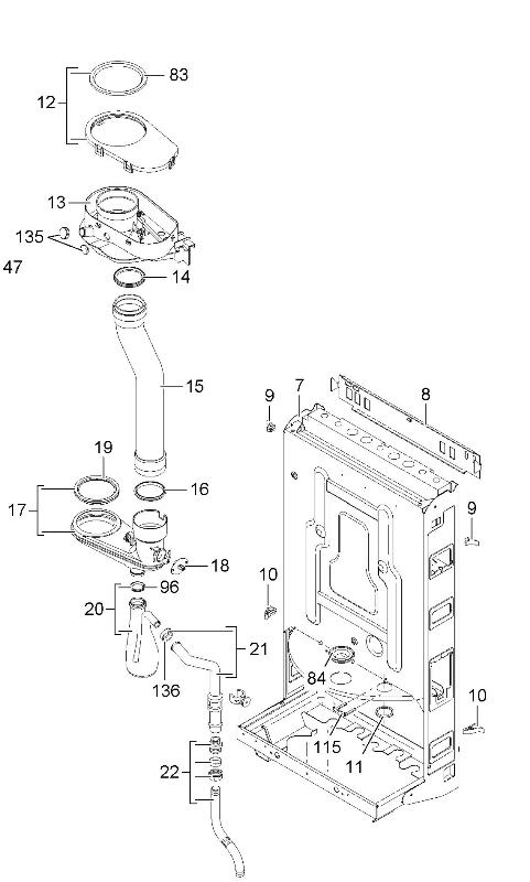 Exploded Diagram for CHASIS